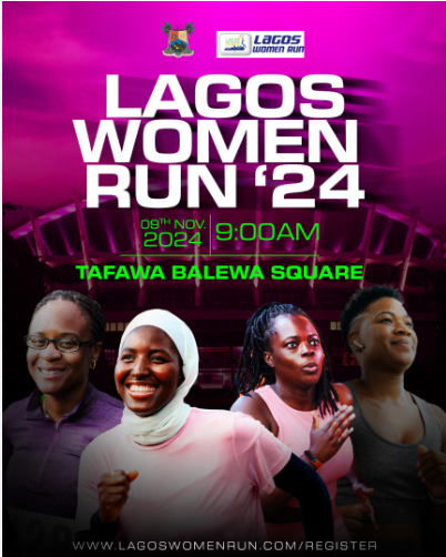 Lagos women run