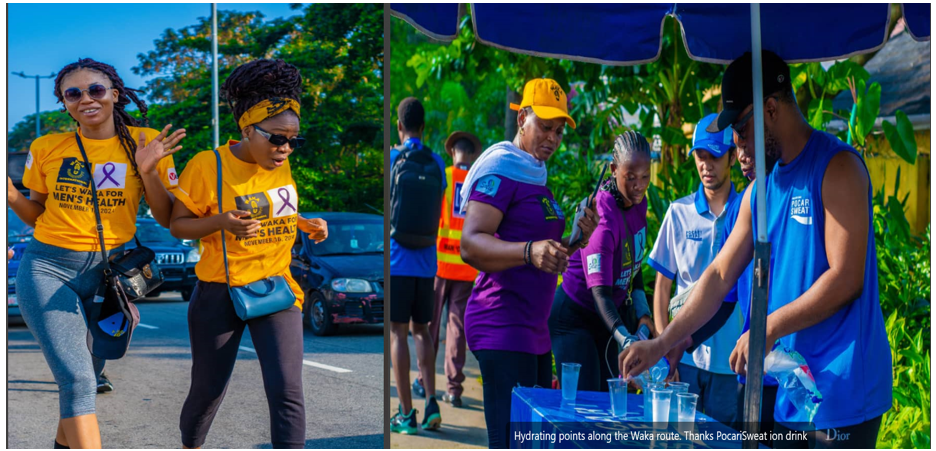 Waka Community International Foundation Hosts 10km Walk to Promote Men's Health. 3 image 10