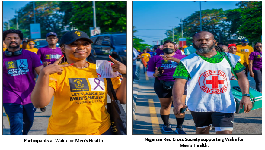 Waka Community International Foundation Hosts 10km Walk to Promote Men's Health. 6 image 13