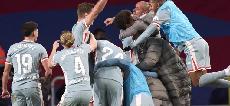Atletico celebrates