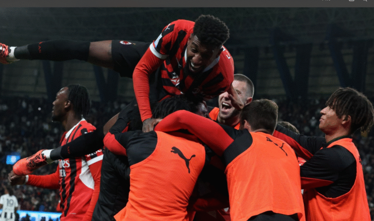 AC Milan victory scaled