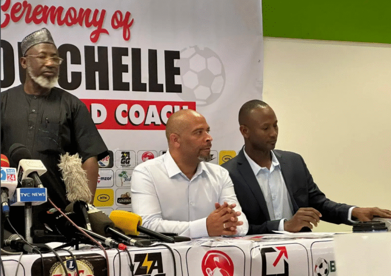 NFF Officially Unveils Eric Chelle as Super Eagles Head Coach 1 New Coach