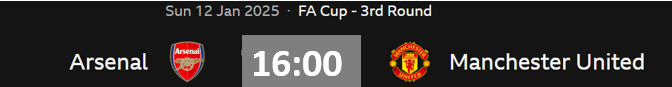 FA Cup Third Round Showdown: Arsenal vs. Manchester United at The Emirates 2 image 18