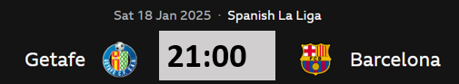 La Liga: Barcelona travel to the Spanish Capital to Face Getafe 2 image 27