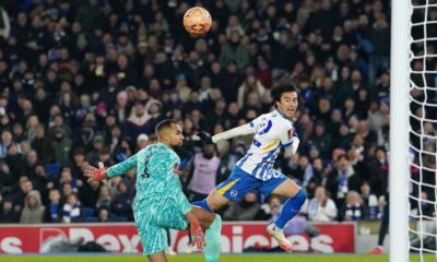 Mitoma against chelsea