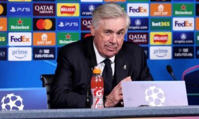ancelloti hails Real Madrid