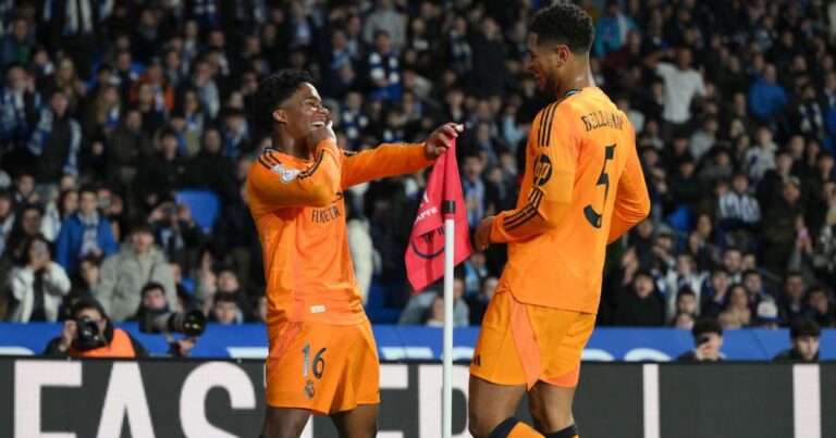 Endrick Fires Real Madrid to First-Leg Victory Over Real Sociedad 1 eNDRICK