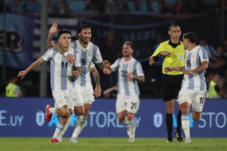 Almada Strikes as Scaloni Hails Argentina’s Depth in Win Over Uruguay 1 almada