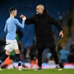 guardiola stands
