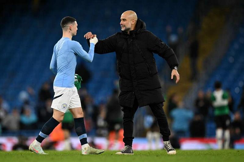 guardiola stands