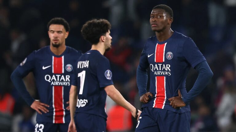 PSG's Unbeaten Run Ends as Nice Shock Parc des Princes 1 PSG 1 scaled