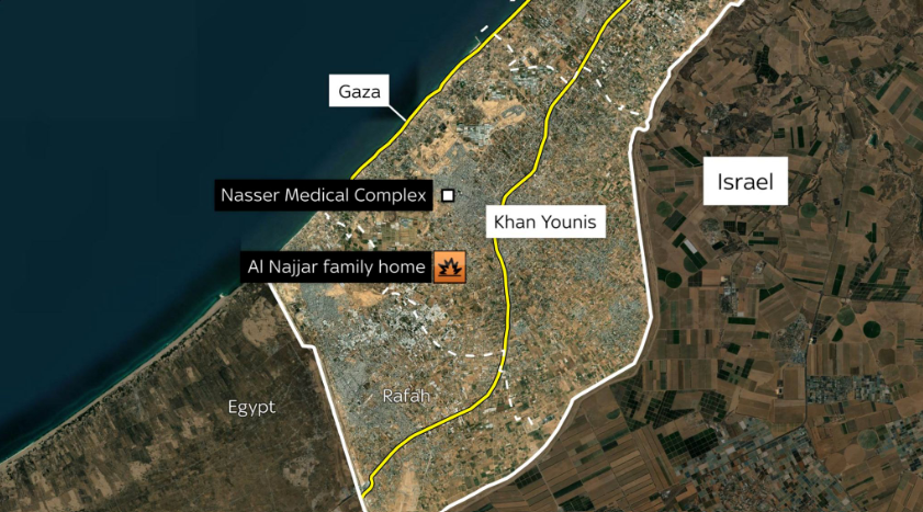 Tragedy in Gaza: Doctor Loses Nine Children in Missile Strike 2 image