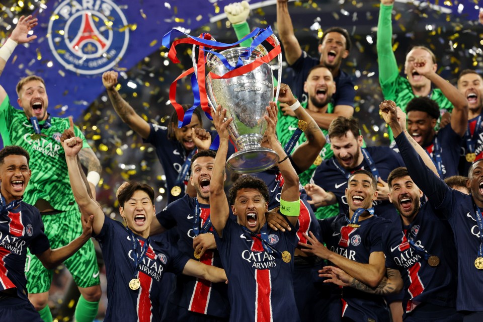 PSG 2025 champions