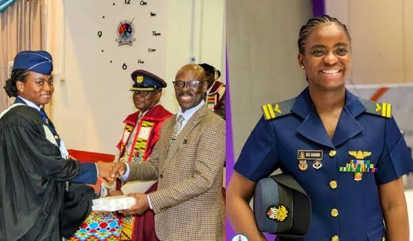 Nigeria’s First Female Fighter Pilot Wins Awards in Ghana