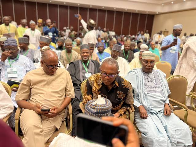 Atiku, Obi, El-Rufai, Amaechi, Other Coalition Leaders Meet In Abuja