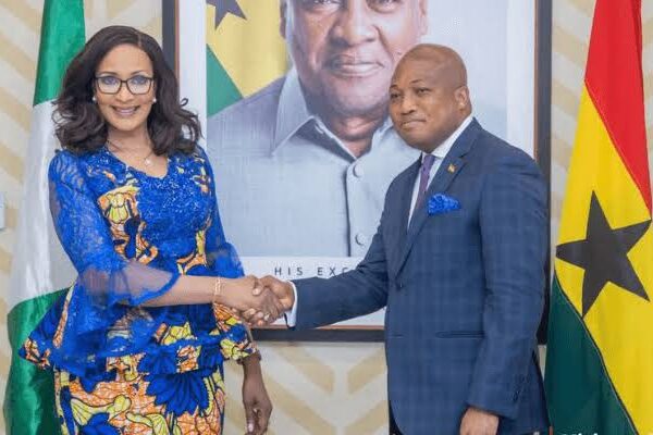 Bianca Ojukwu Engages Ghana’s Foreign Minister on Anti-Nigerian Protests