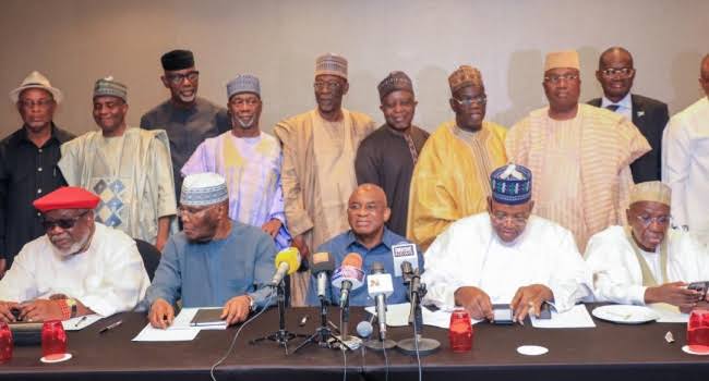 Atiku, David Mark, Other PDP Leaders, Ask Nigerians To Join In Unseating APC