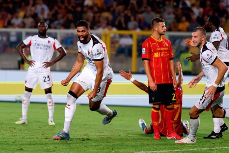 Allegri Earns First Win Back as Milan Edge Lecce 1 Allegri