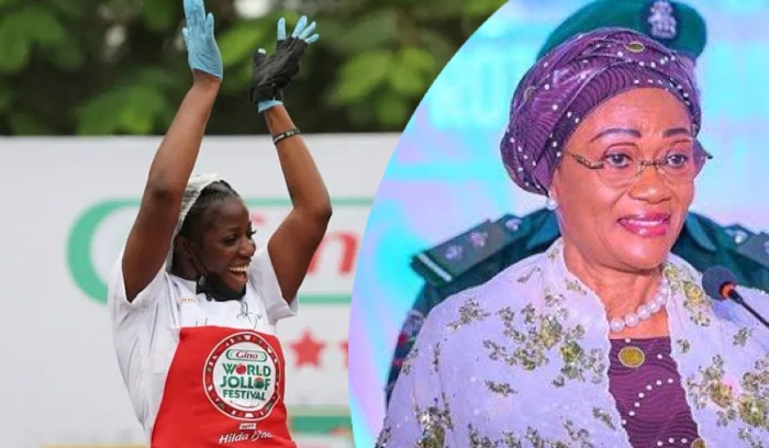 First Lady Tinubu Celebrates Hilda Baci For Setting New Guinness World Record