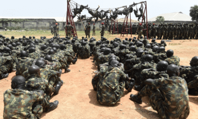 Army recruits