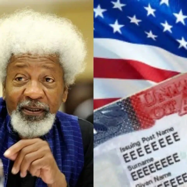 Soyinka “Banned” from America as U.S. Revokes Visa