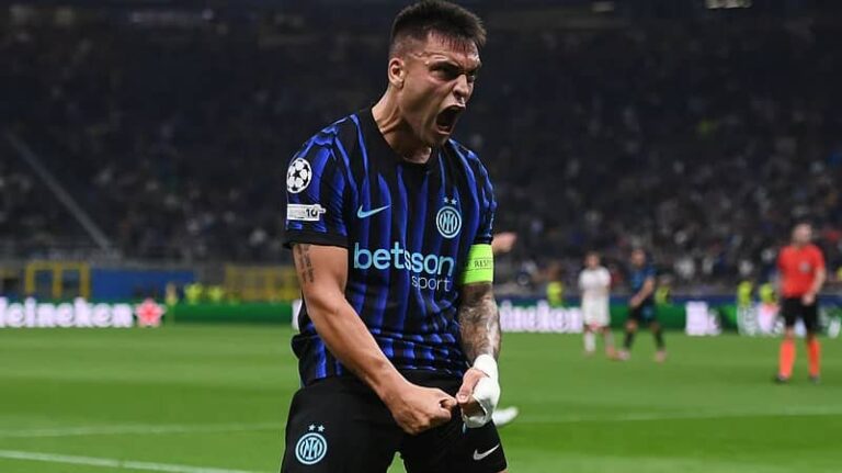 Martínez at the double as Inter cruise past Slavia 1 inter