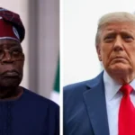 Bola Tinubu and Trump scaled