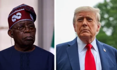 Bola Tinubu and Trump scaled