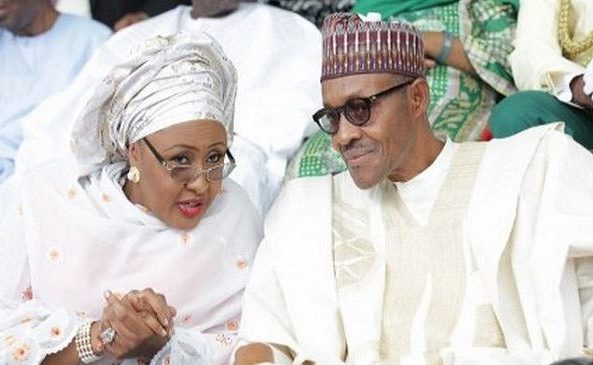 Aisha Buhari and Muhammadu Buhari e1753026637922