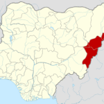 Nigeria Adamawa State map