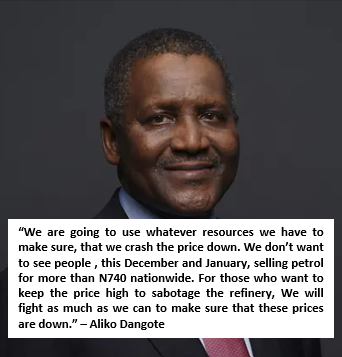 Dangote Pledges Action to Lower Petrol Prices During Yuletide 2 image