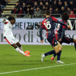 Rafael Leao shot Cagliari Milan