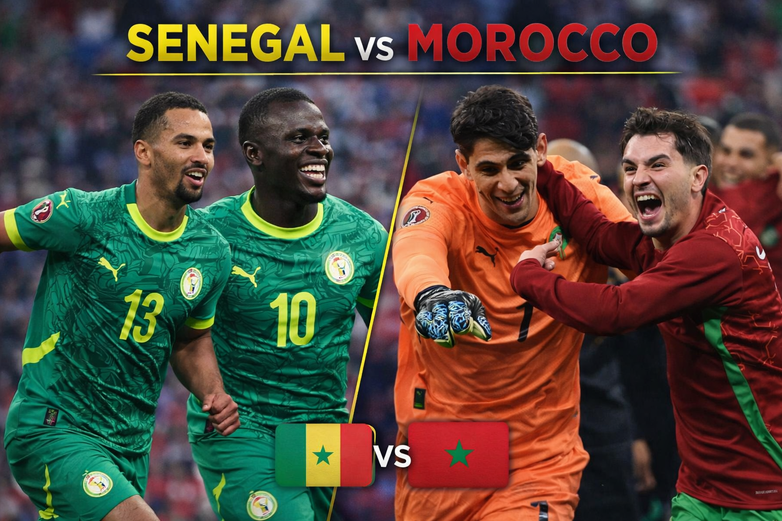 Senegal vs Morocco