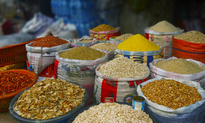 Food Items at Utako Market Abuja.