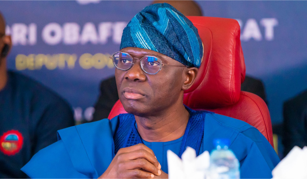 Lagos State governor Babajide Sanwo Olu