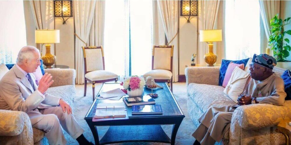 Tinubu and King Charles