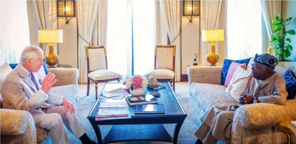 Tinubu and King Charles