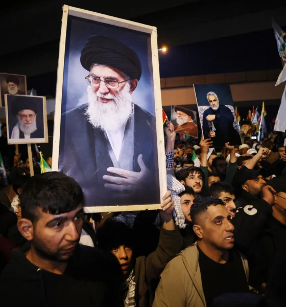 AFP 20260228 99DB8AL v1 HighRes IraqIranUsIsraelConflictProtest