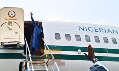 Tinubu Departs