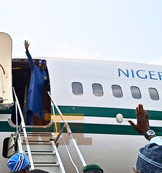 Tinubu Departs