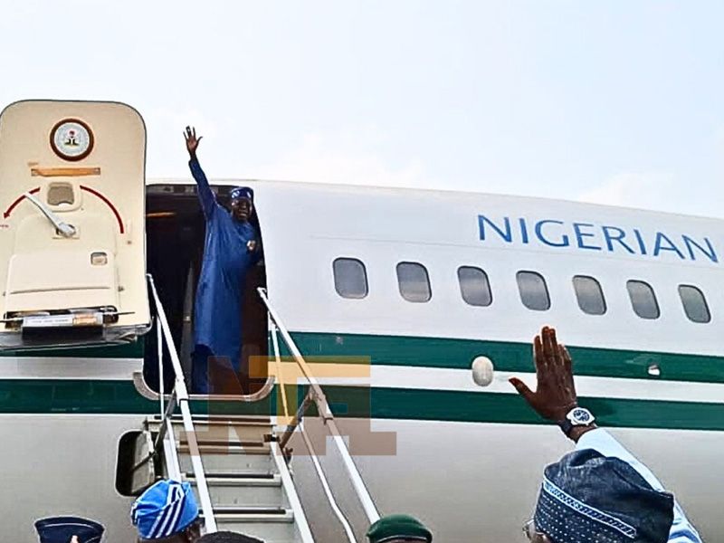 Tinubu Departs
