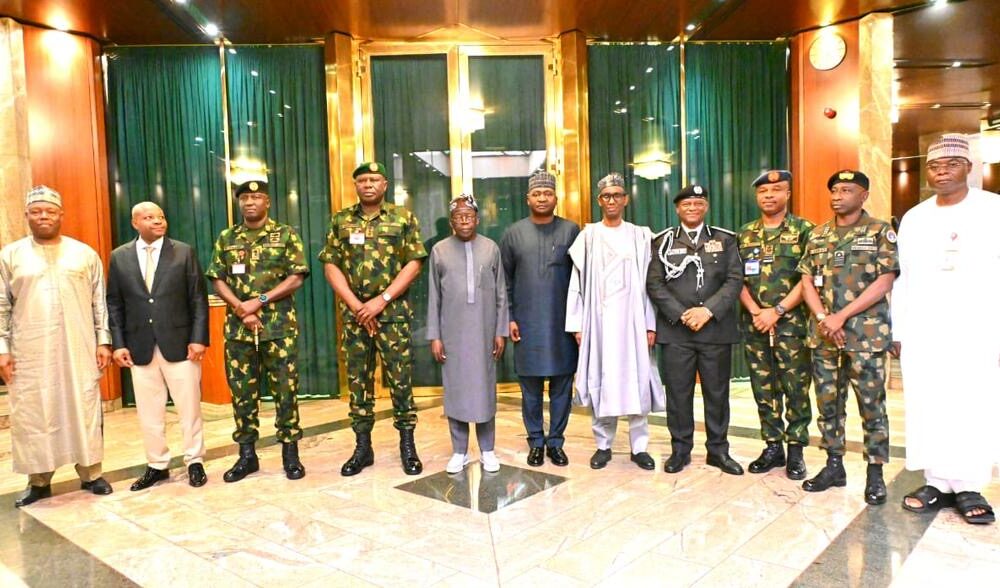 tinubu security chiefs