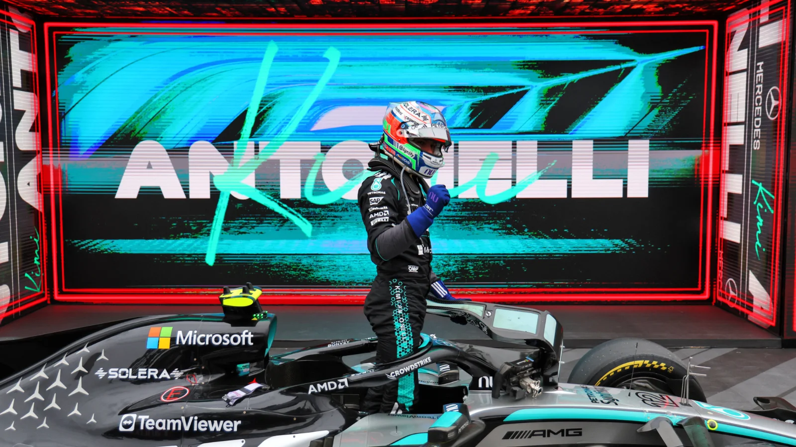 Kimi Antonelli wins F1 Canadian GP