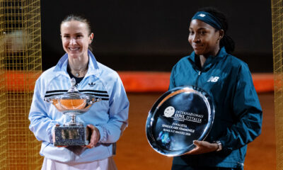 Svitolina Gauff Rome ceremony
